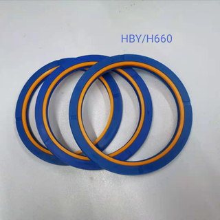Joint d'huile HBY de joint tampon de tige de vérin hydraulique Hallite H660 HBY-45